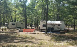 Nancy W.'s photo of rv camping at Traverse City State Park Campground near Maple City, MI