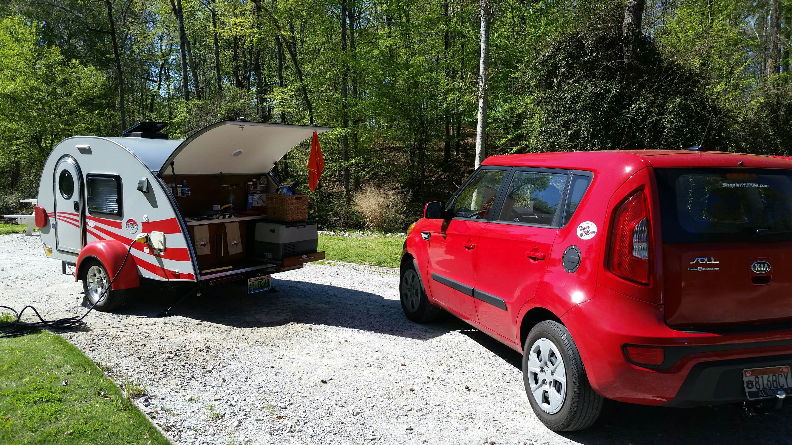 Penny E.'s photo of rv camping at Auburn RV Park at Leisure Time Campground near Kent, AL