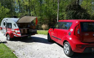 Penny E.'s photo of rv camping at Auburn RV Park at Leisure Time Campground near LaGrange, GA