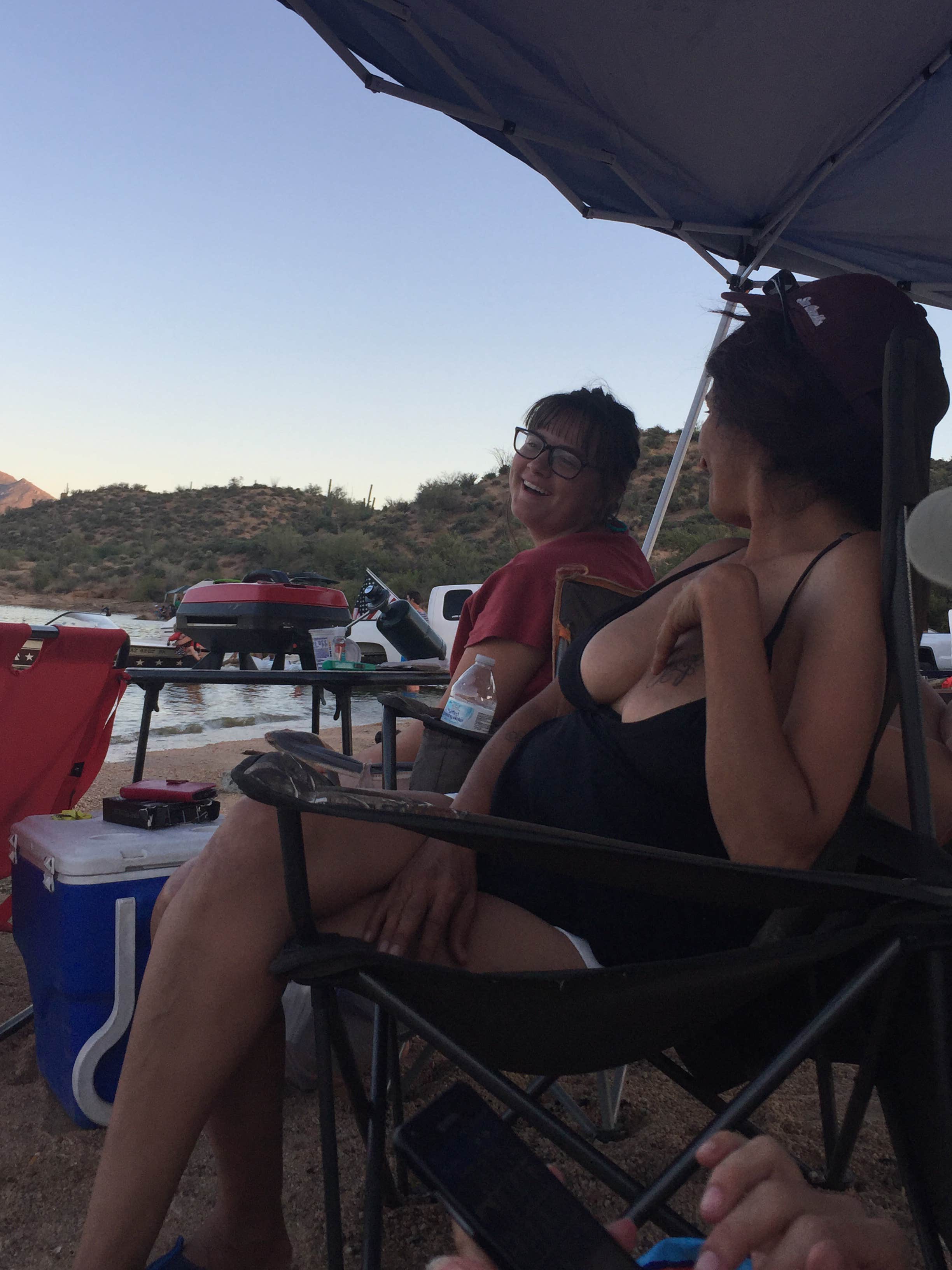 Camper-submitted photo at Bartlett Reservoir near Rio Verde, AZ