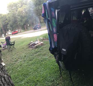 Camper-submitted photo from Potters Creek Park sites map