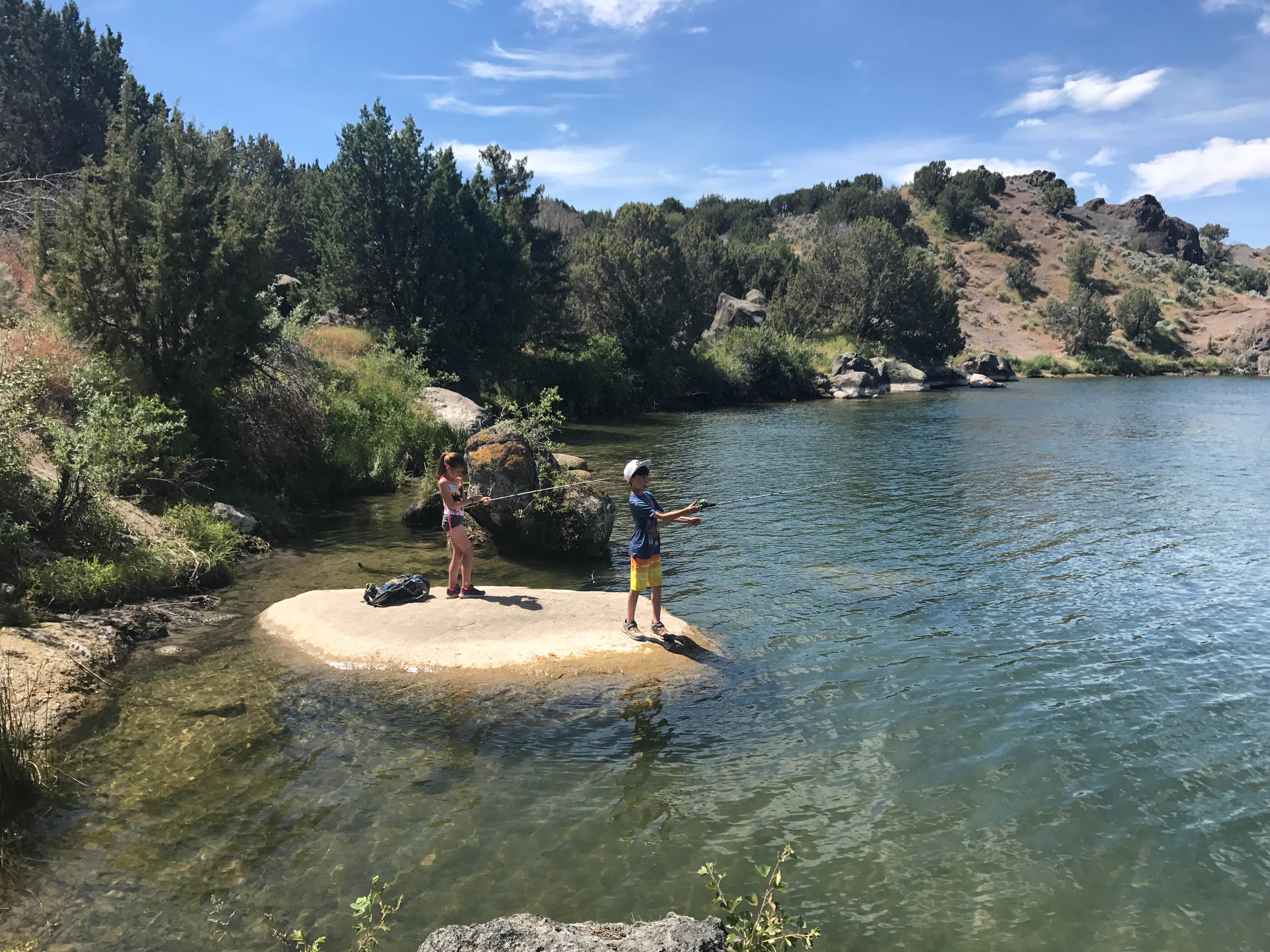 Camper submitted image from Massacre Rocks State Park Campground - 1