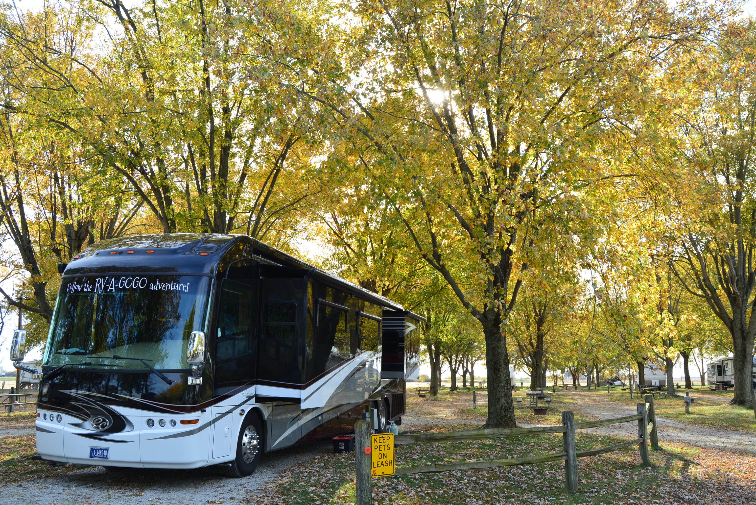 Camper-submitted photo at Terre Haute Campground near Cecil M. Harden Lake