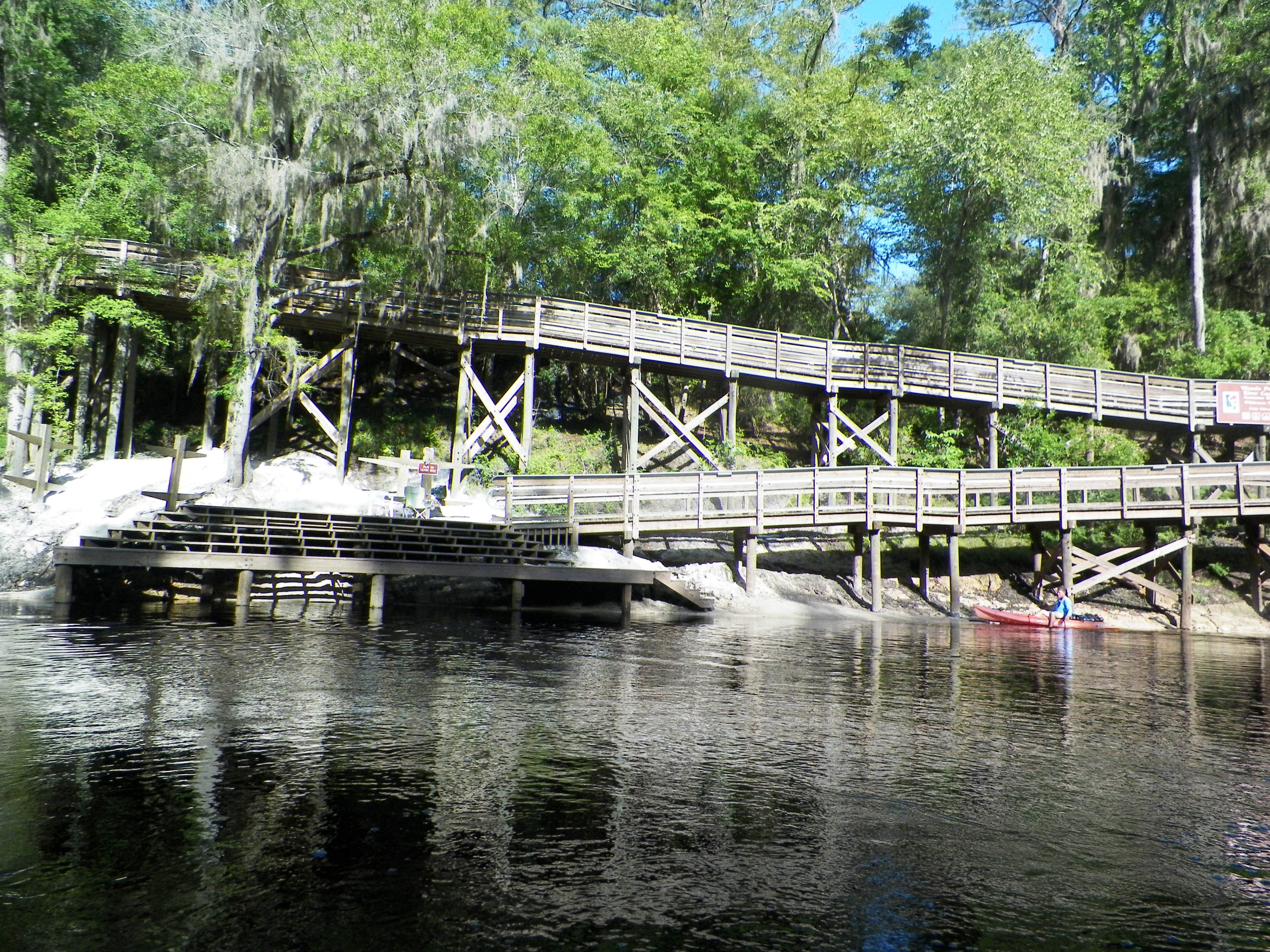 Camper submitted image from Woods Ferry River Camp — Suwannee River Wilderness Trail - 3