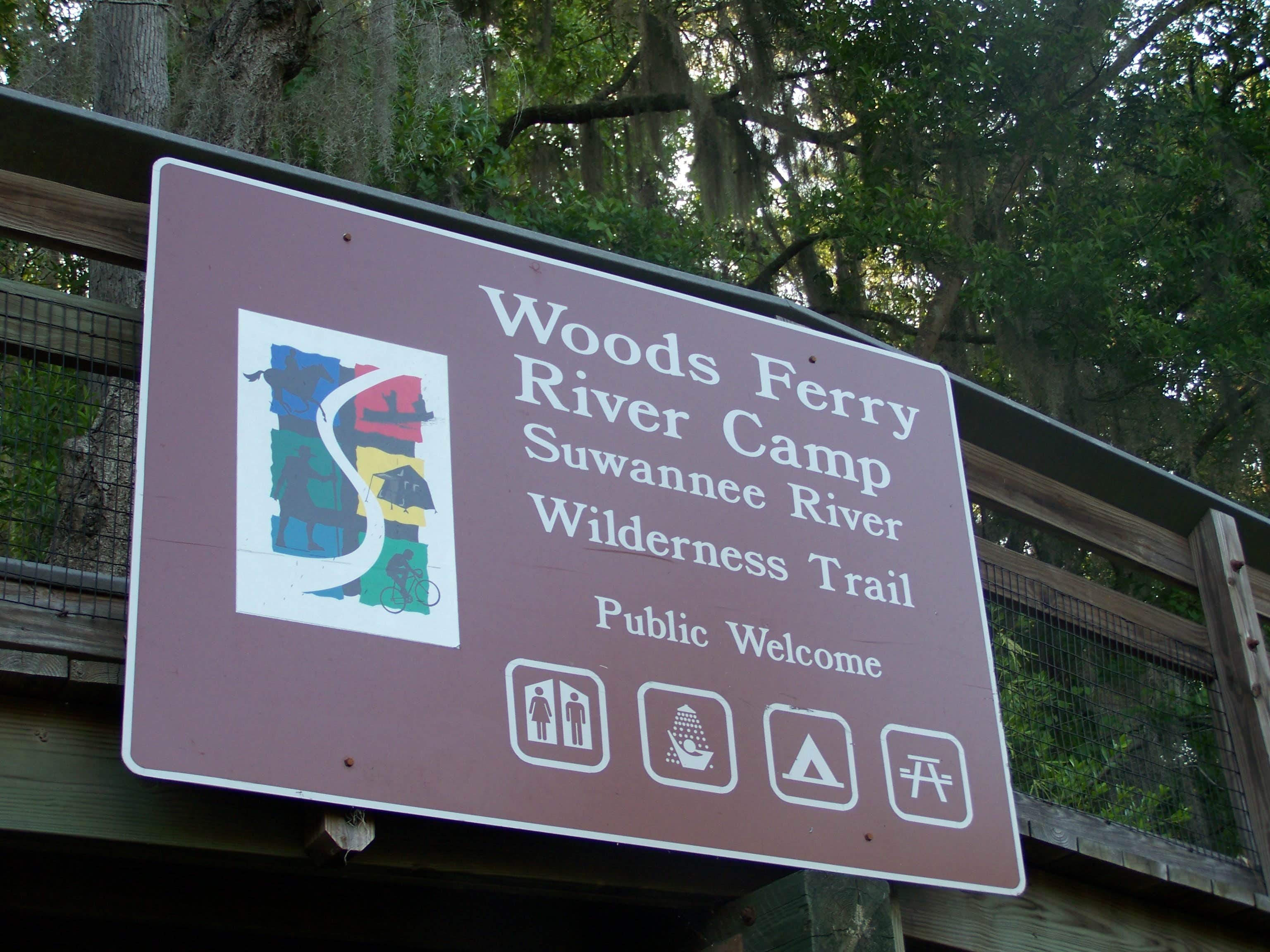 Camper-submitted photo at Woods Ferry River Camp — Suwannee River Wilderness Trail near Jasper, FL