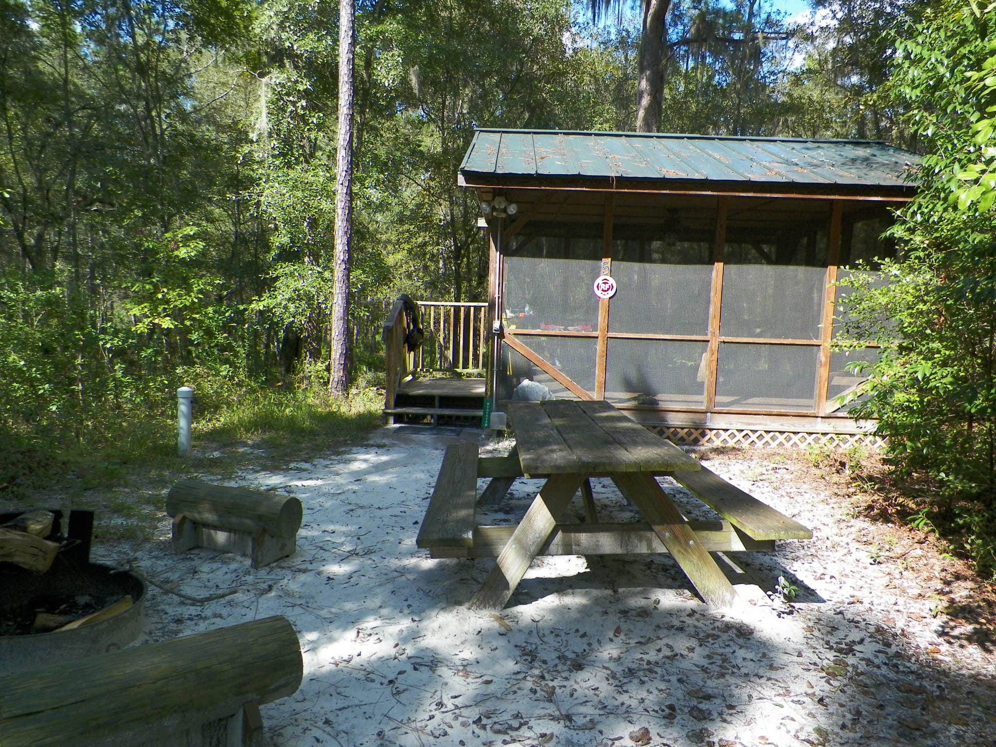 Camper-submitted photo at Woods Ferry River Camp — Suwannee River Wilderness Trail near Jasper, FL