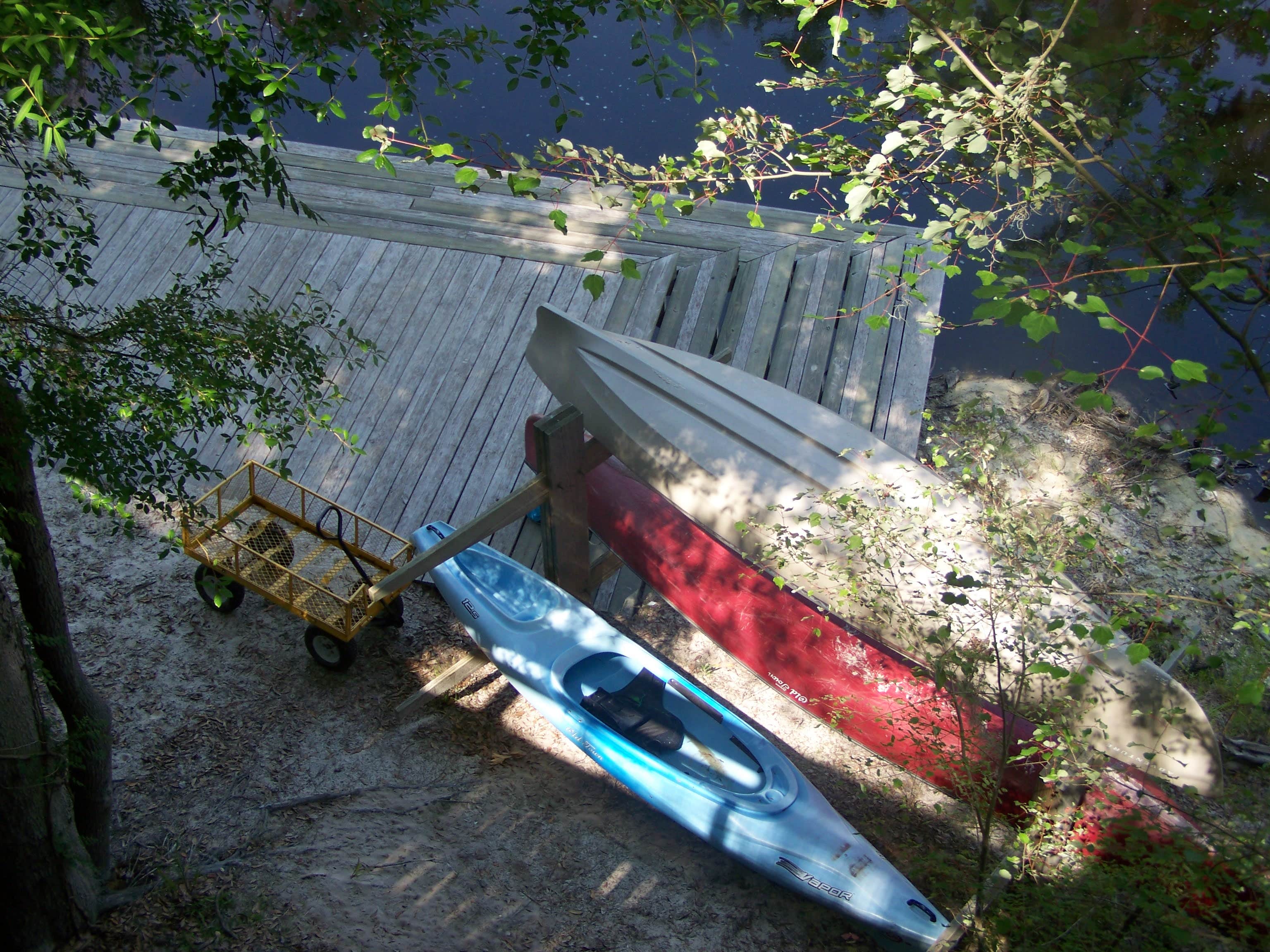 Camper-submitted photo at Woods Ferry River Camp — Suwannee River Wilderness Trail near Jasper, FL