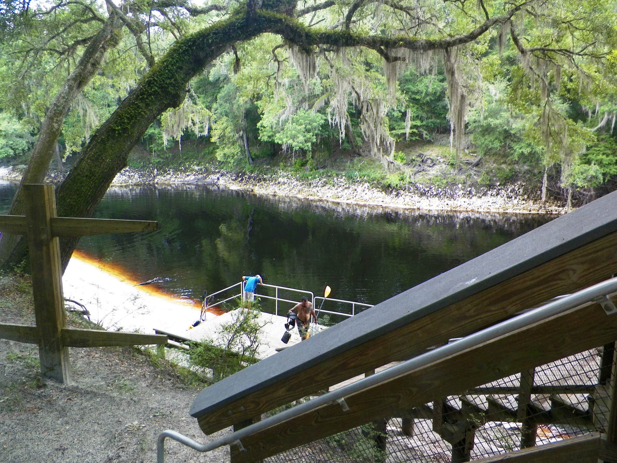 Camper-submitted photo at Holton Creek River Camp — Suwannee River Wilderness Trail near Jasper, FL