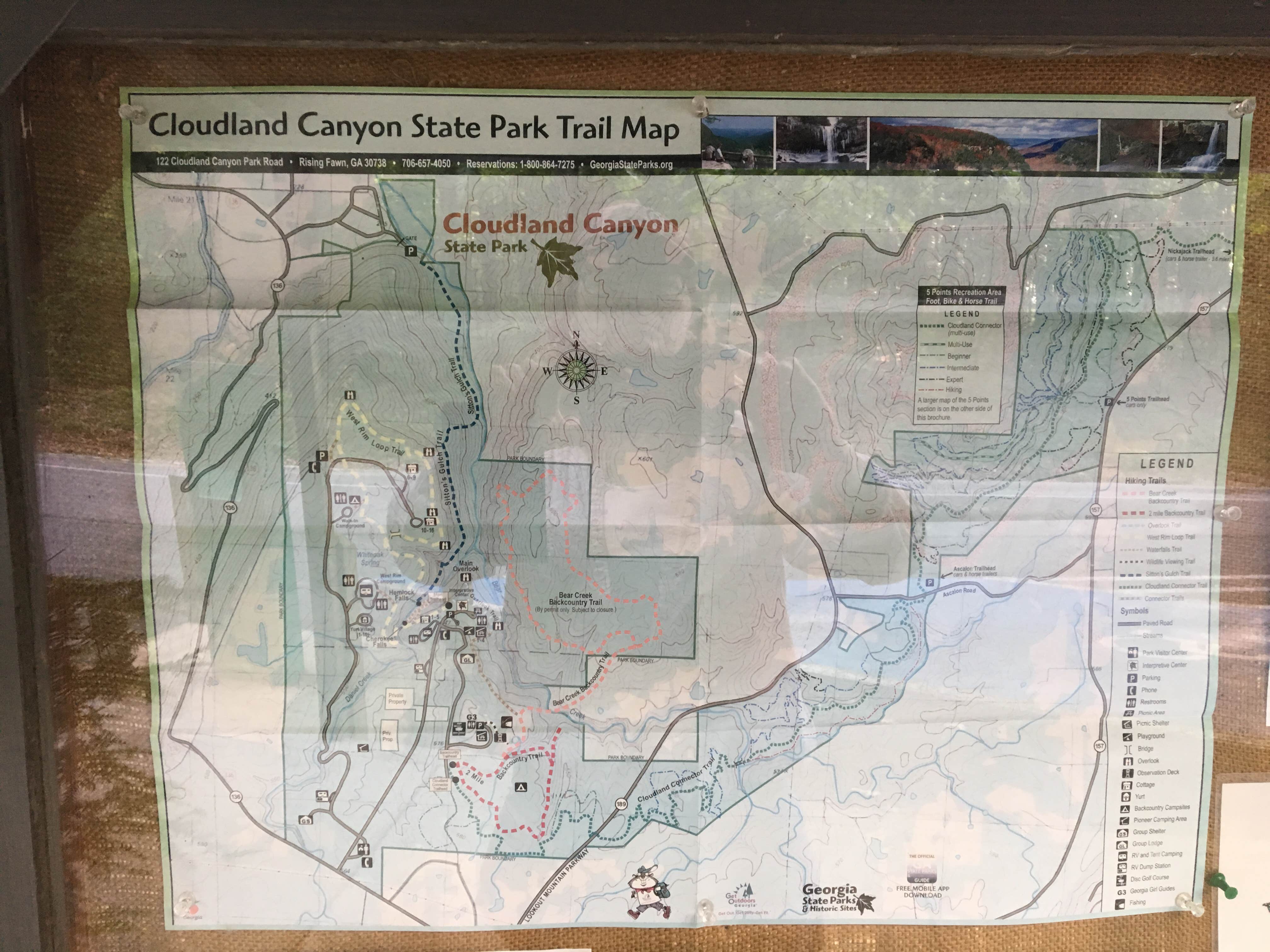 Camper submitted image from Cloudland Canyon State Park Campground - 5