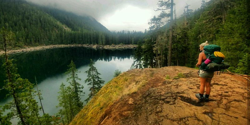 Camper submitted image from Upper Lena Lake — Olympic National Park