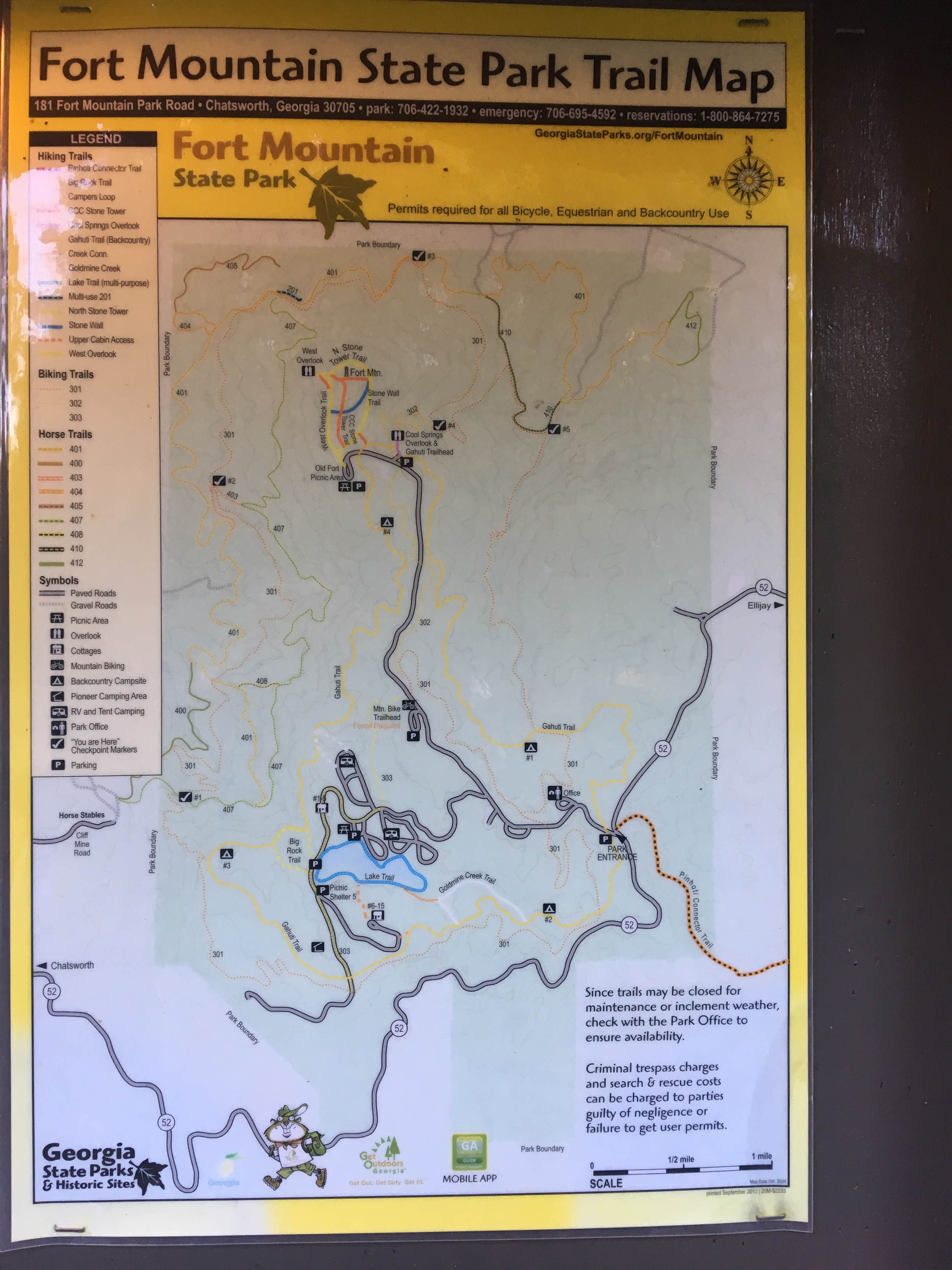 Camper submitted image from Fort Mountain State Park Campground - 5