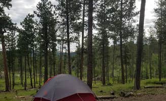 Adam M.'s photo of tent camping at Wrinkled Rock near Newcastle, WY