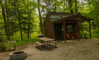 Shari  G.'s photo of a cabin at Leelanau State Park Campground near Mancelona, MI