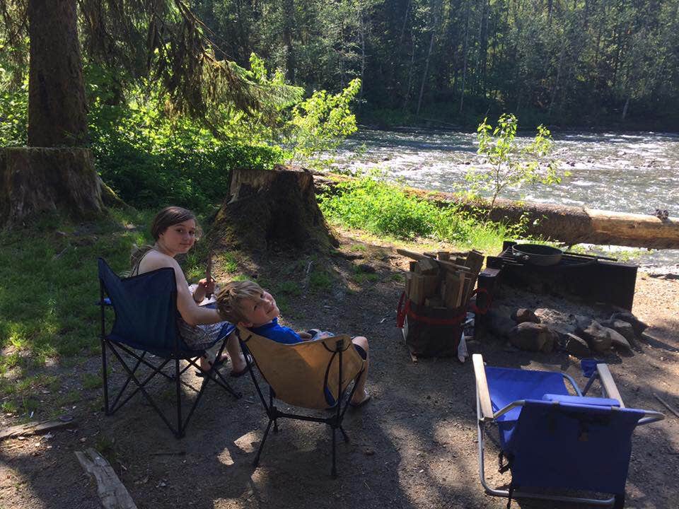 Sarah P.'s photo at Red Bridge Campground near Sultan, WA