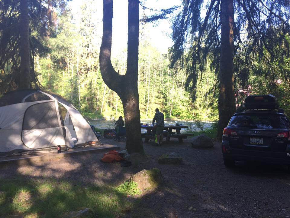 Sarah P.'s photo at Red Bridge Campground near Sultan, WA