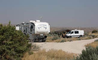 The Dyrt's photo of rv camping at Chalk Bluffs Campground near Evansville, WY