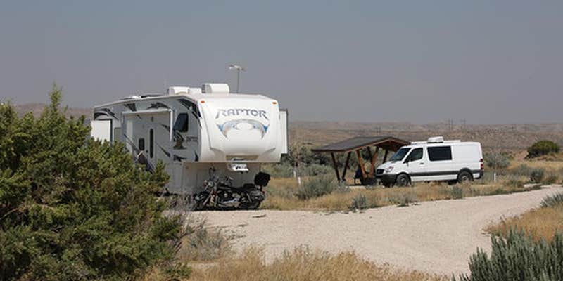 Camper submitted image from Chalk Bluffs Campground