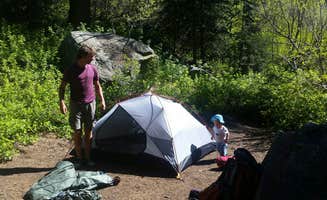 Jörg T.'s photo of tent camping at Cold Springs Campground — Sequoia National Park near Kaweah, CA