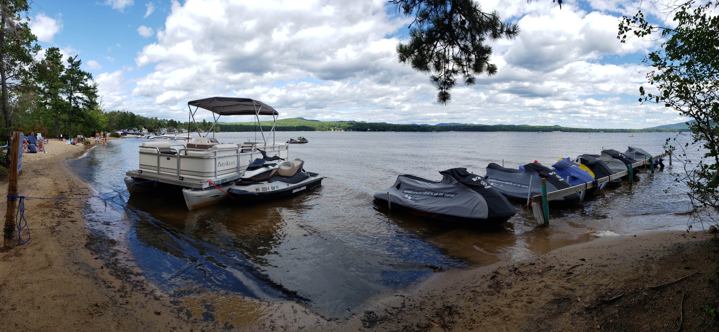 Camper-submitted photo at Westward Shores Camping Area and Marina near Freedom, NH