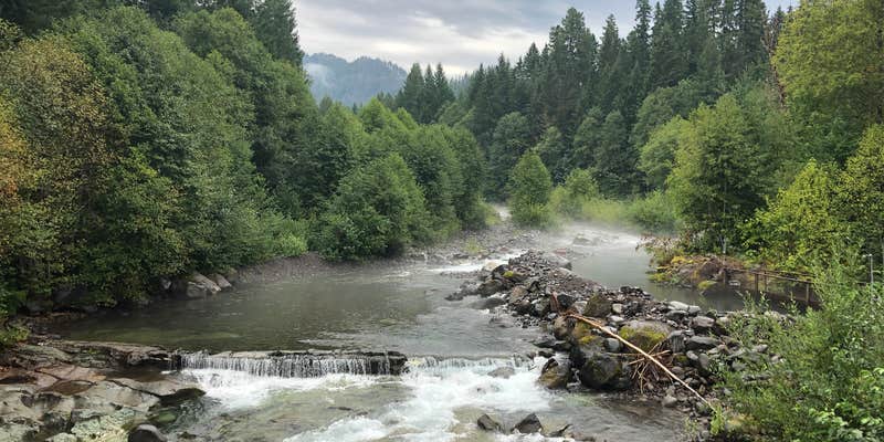 Camper submitted image from Breitenbush Hot Springs Resort Cabins