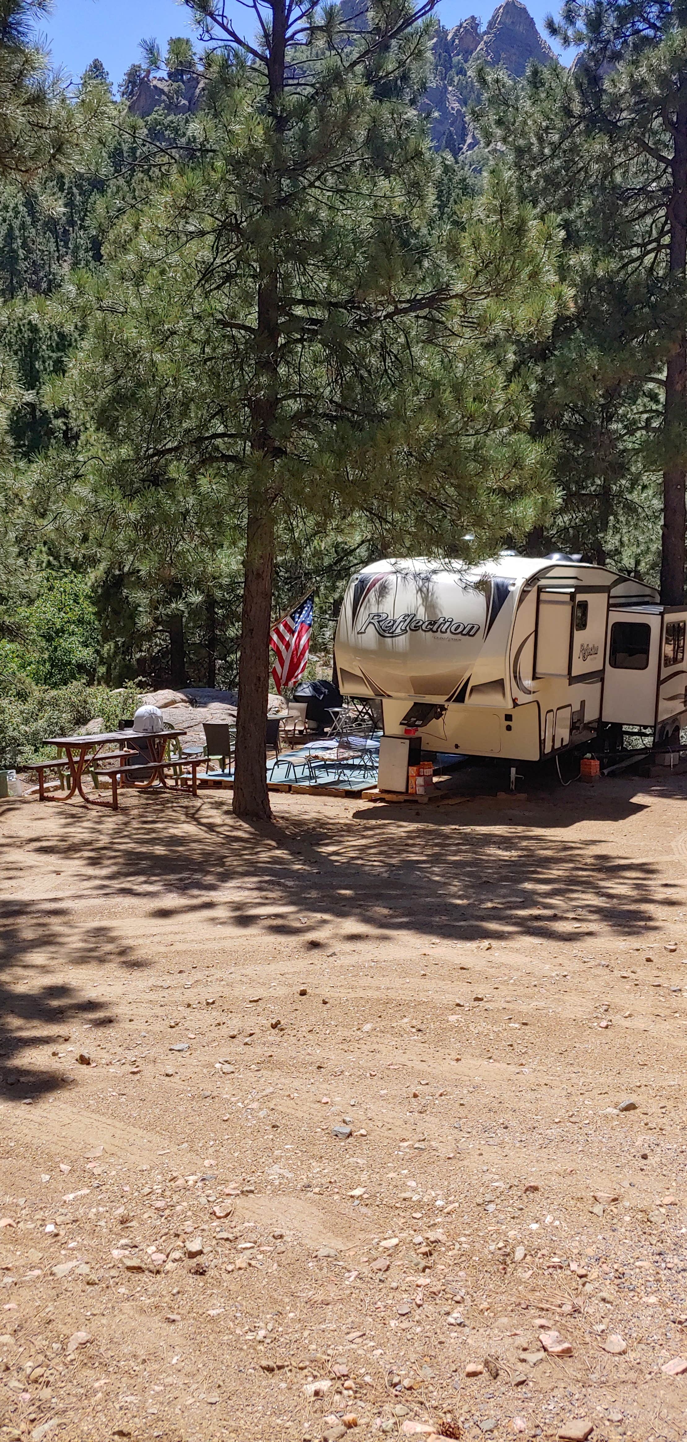 Chris B.'s photo of rv camping at Hualapai Mountain Park near Peach Springs, AZ