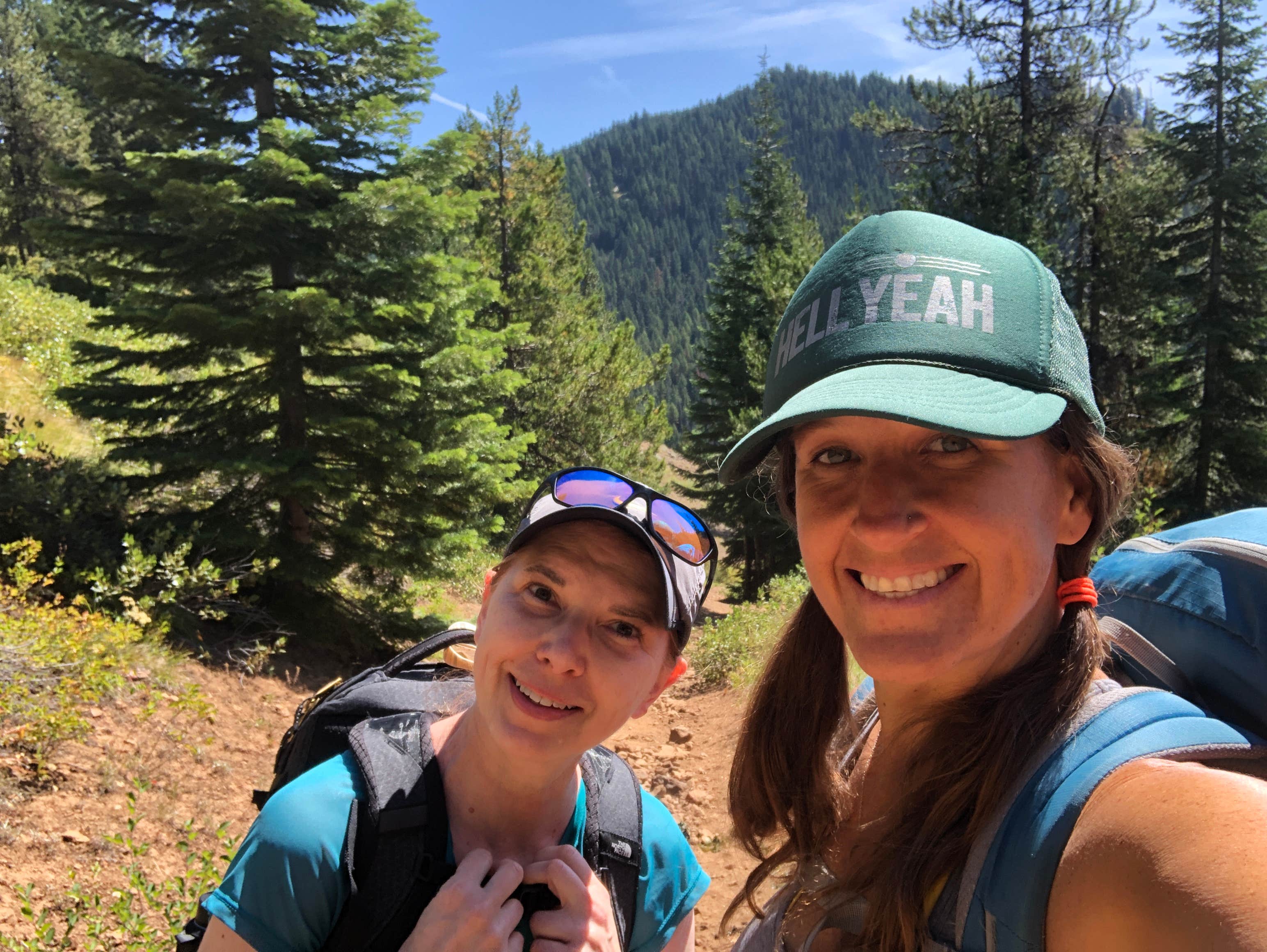 Hiking into Little Minam in the Eagle Cap