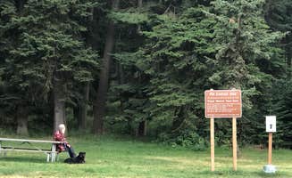 Stephanie Z.'s photo of camping with pets at Wallowa Lake State Park Campground near Joseph, OR