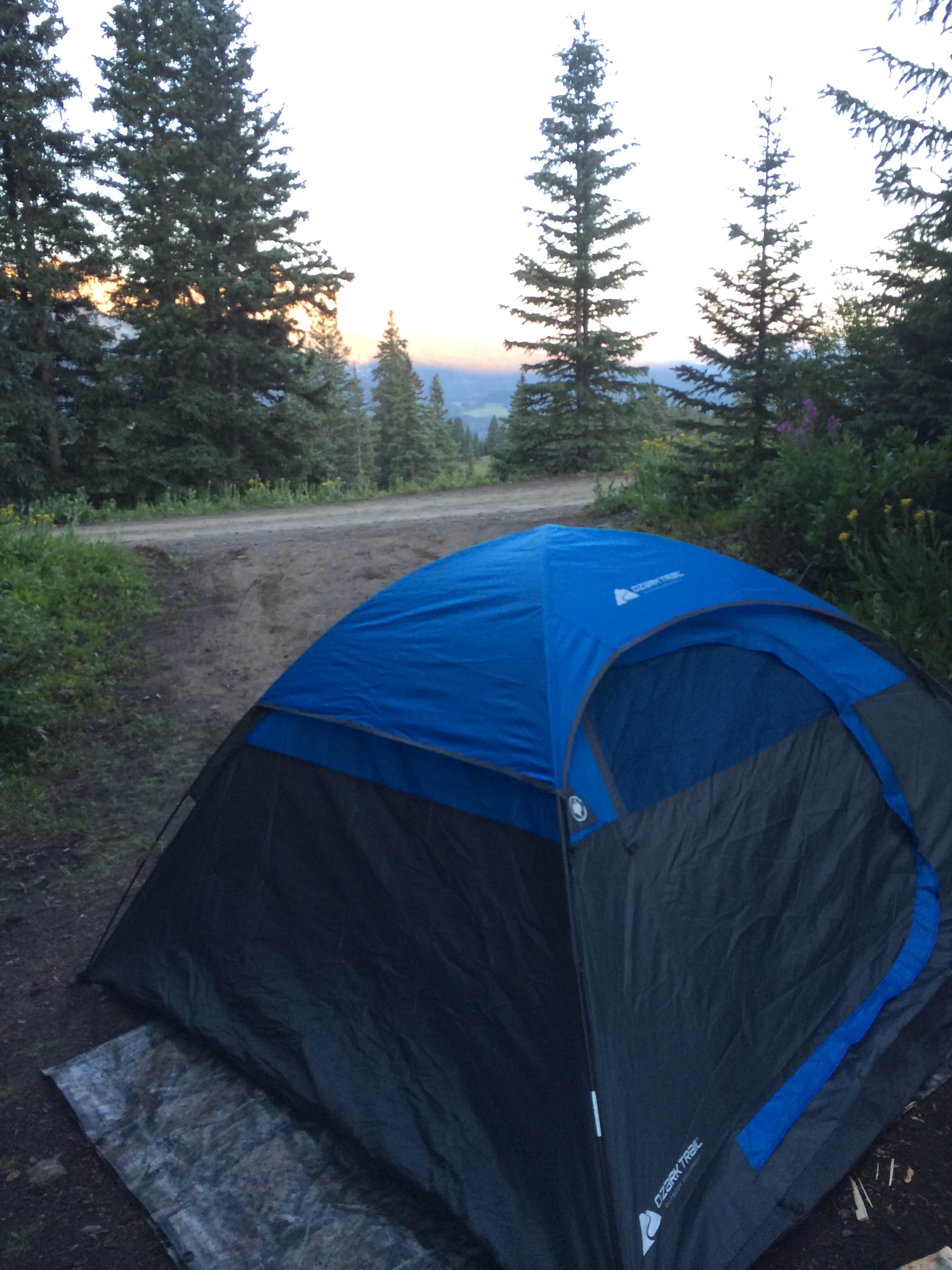 Madison G.'s photo of a dispersed camping area at Alta Lakes Campground (Dispersed) near Ouray, CO