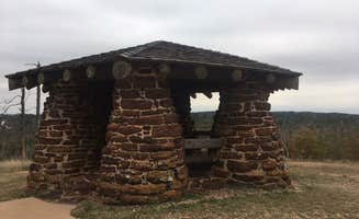Emily M.'s photo of glamping accommodations at Bastrop State Park Campground near Elgin, TX