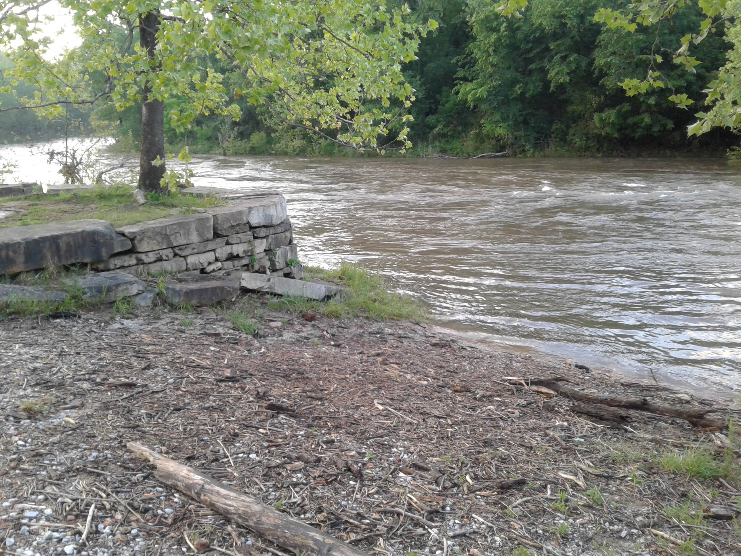 Camper-submitted photo at Erbie Campground — Buffalo National River near Rockaway Beach, MO