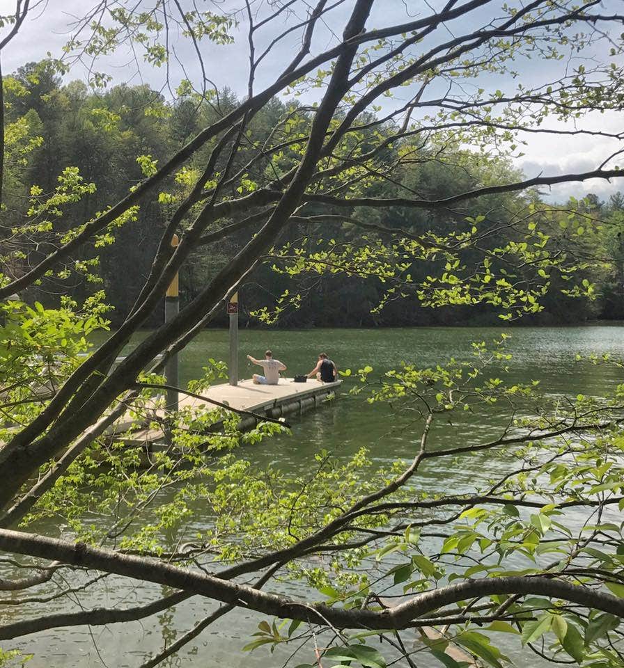 Camper-submitted photo at Canoe Landing Group Campsite — James River State Park near Buchanan, VA