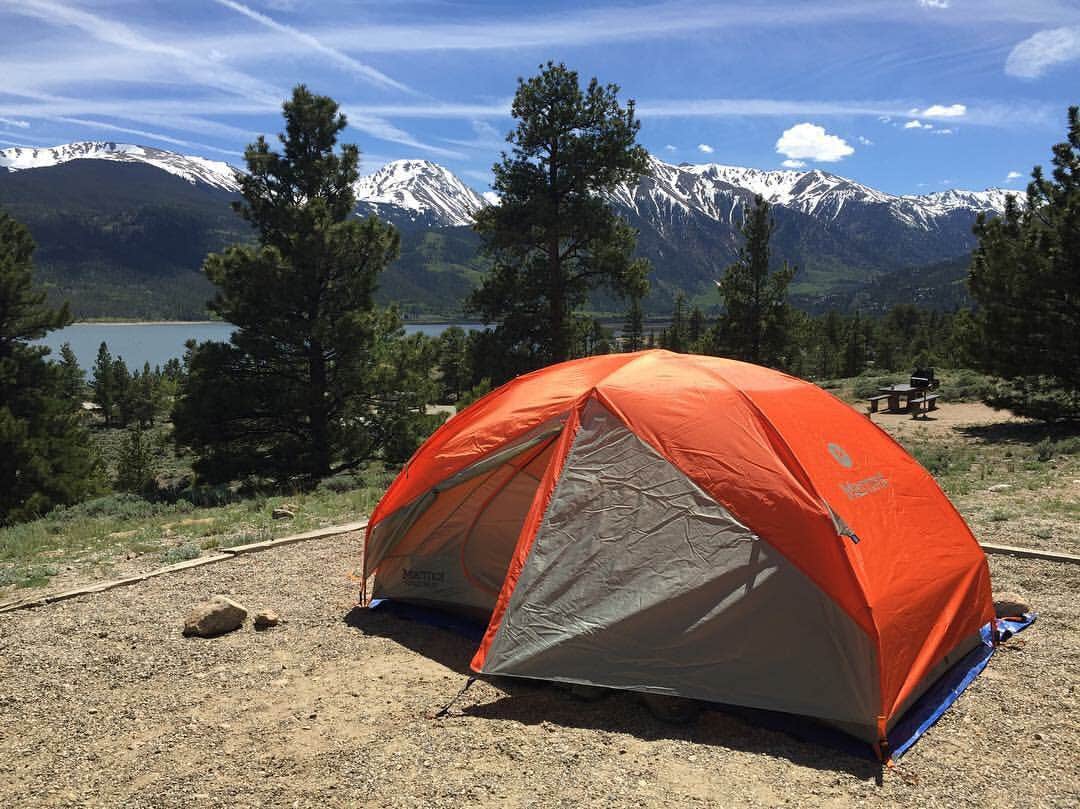 scenic camping in colorado near aspen groves