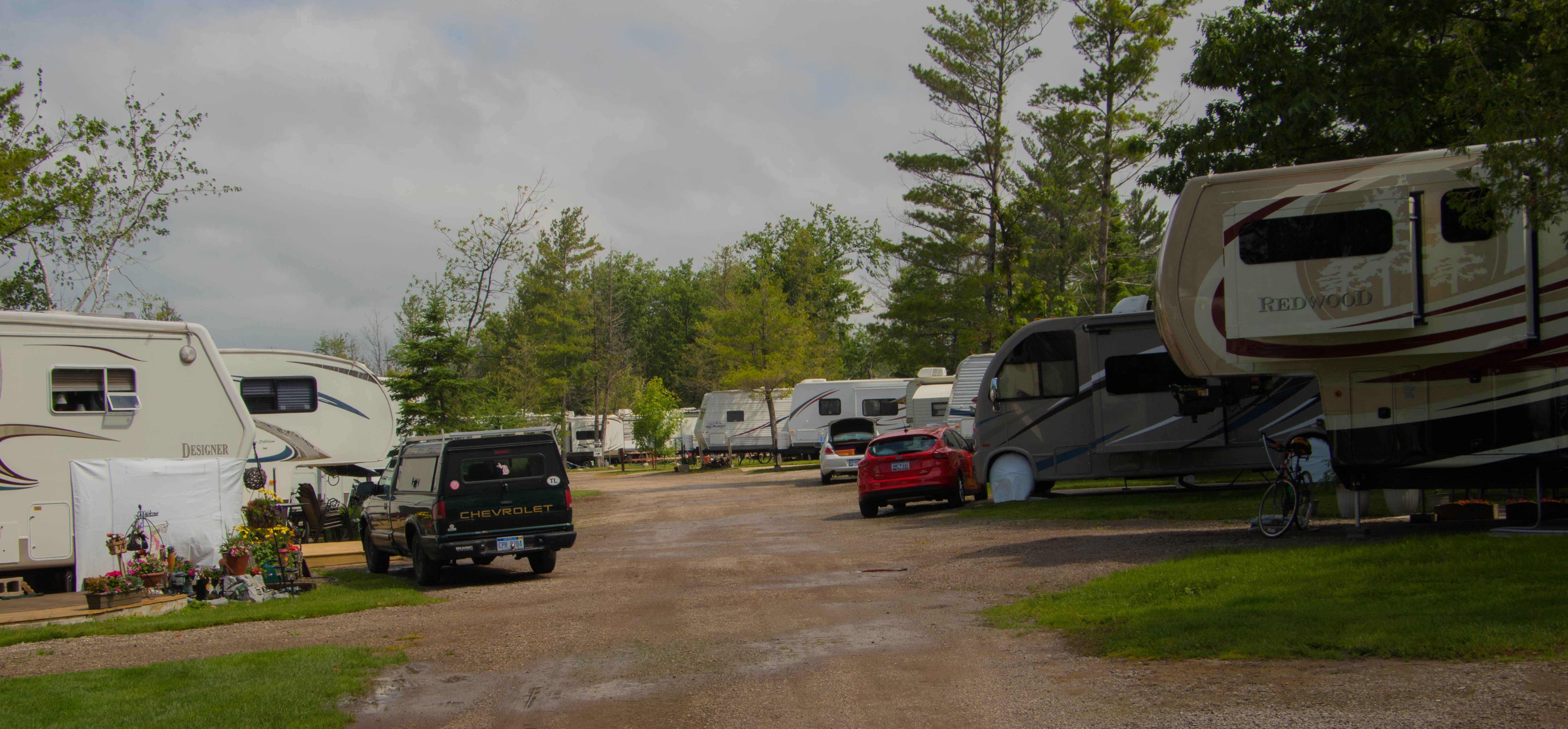 Shari  G.'s photo of rv camping at Honcho Rest Campground near South Boardman, MI