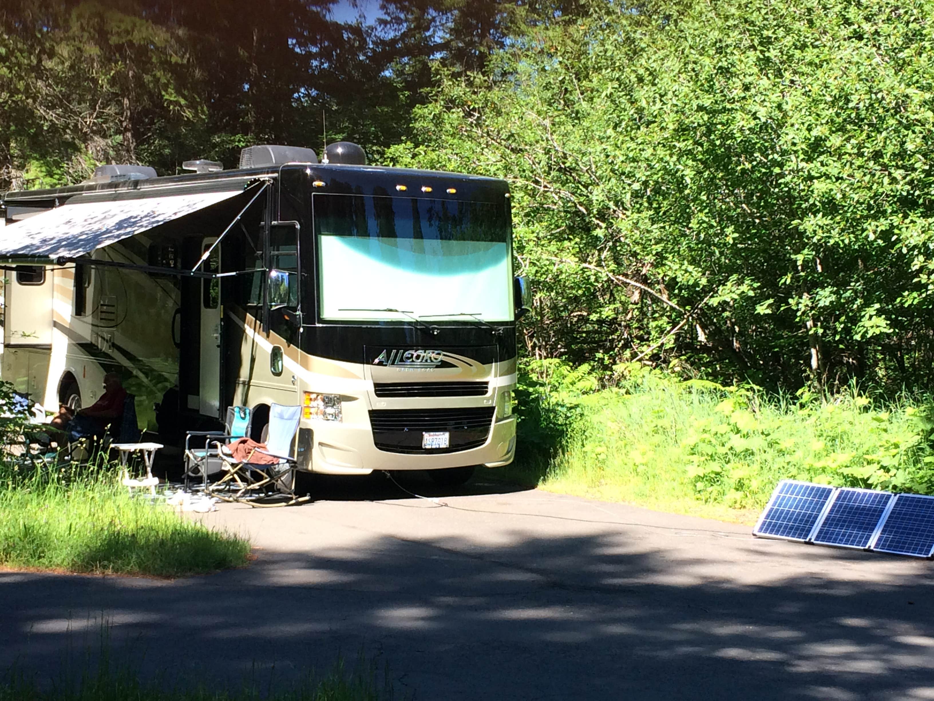 Gretchen B.'s photo of rv camping at Wilderness Gateway near Nez Perce-Clearwater National Forests