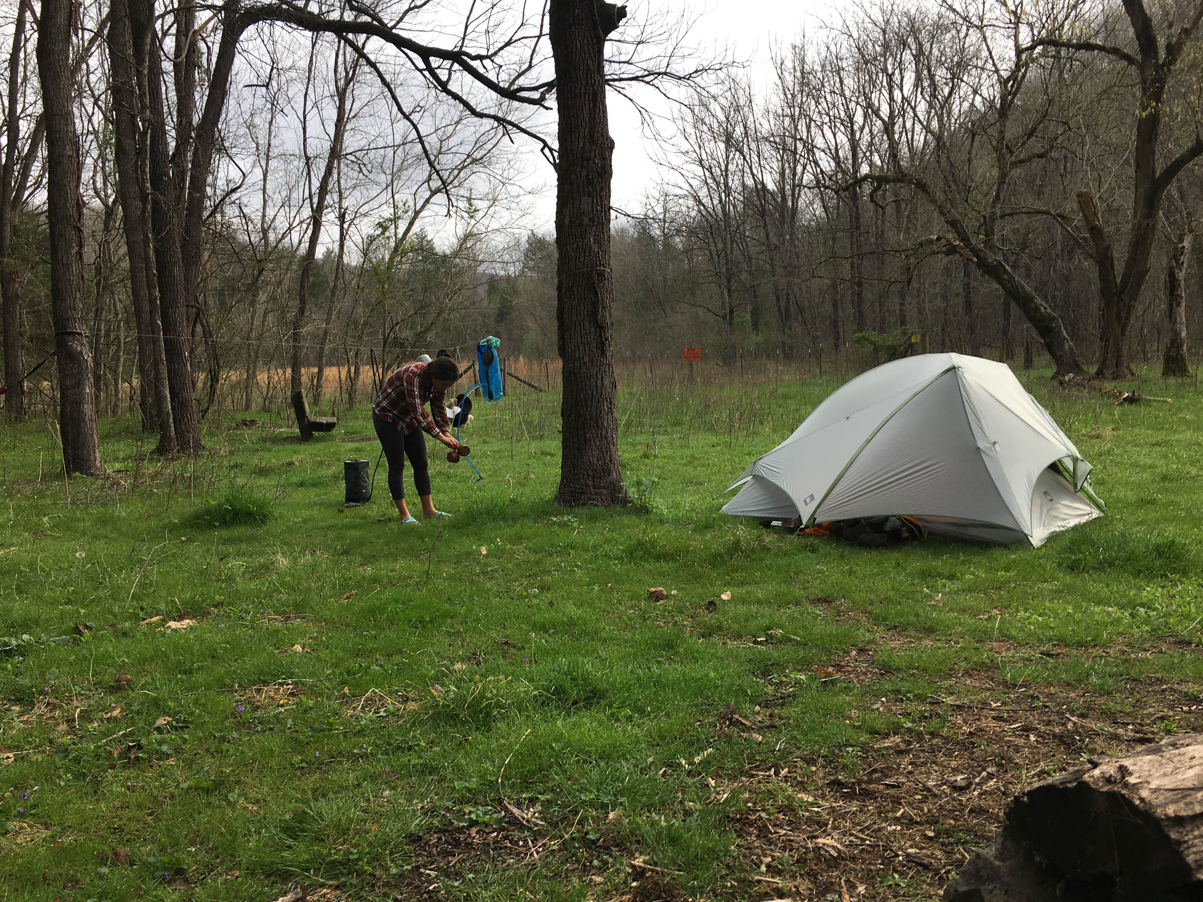Asher K.'s photo at Walls of Jericho - Clark Cemetery Backcountry Campsite near Estillfork, AL