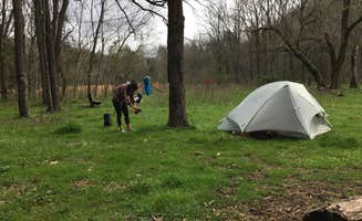 Asher K.'s photo at Walls of Jericho - Clark Cemetery Backcountry Campsite near Brownsboro, AL