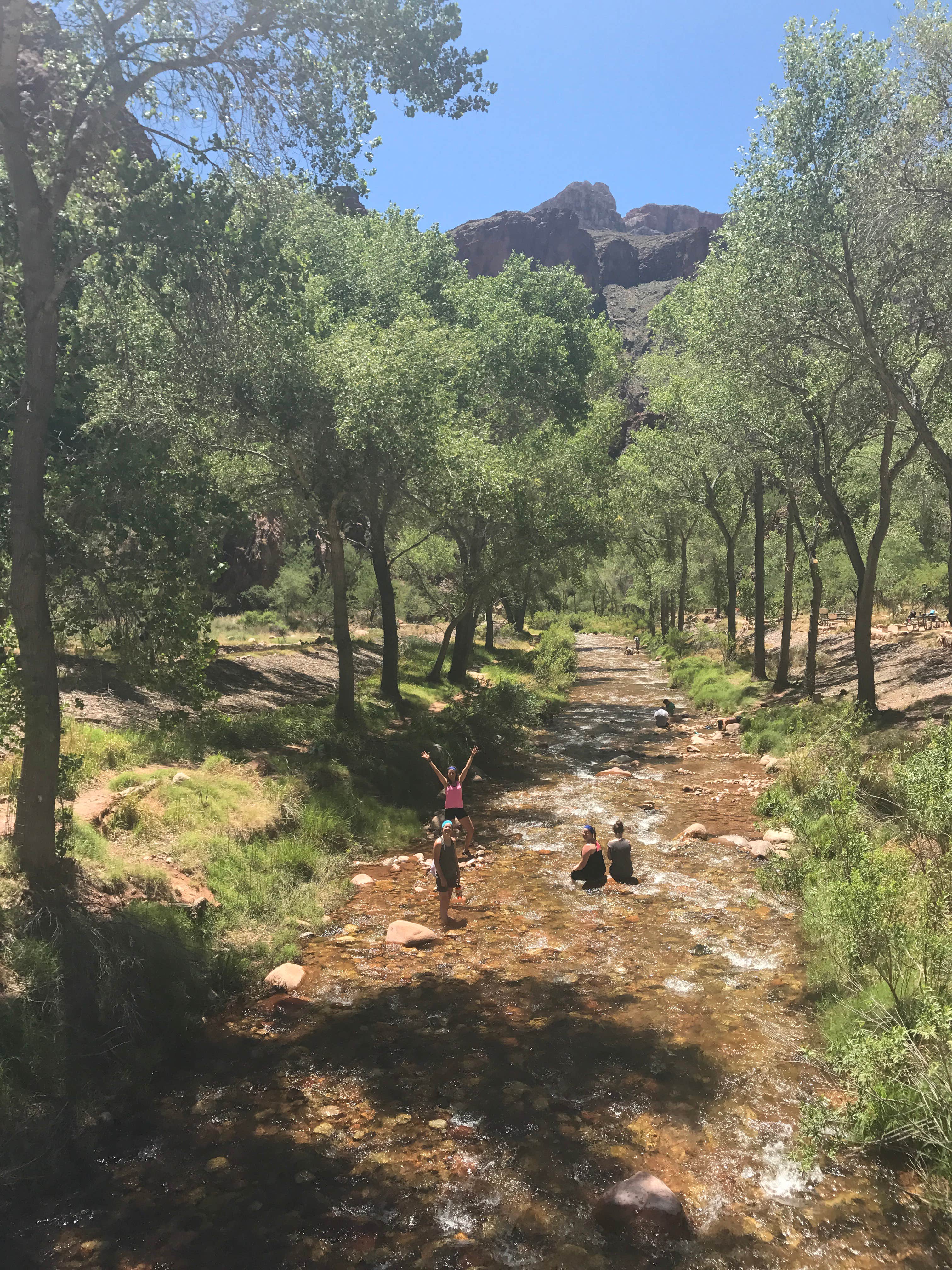 bright angel camping