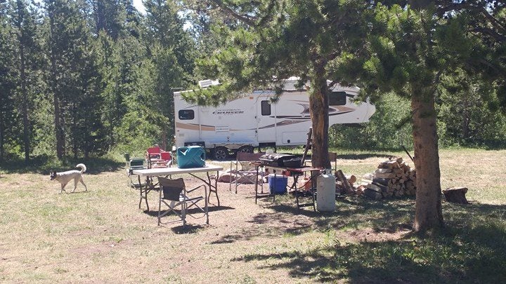 Camper submitted image from Iron Springs Group Campground - Ashley National Forest - 5