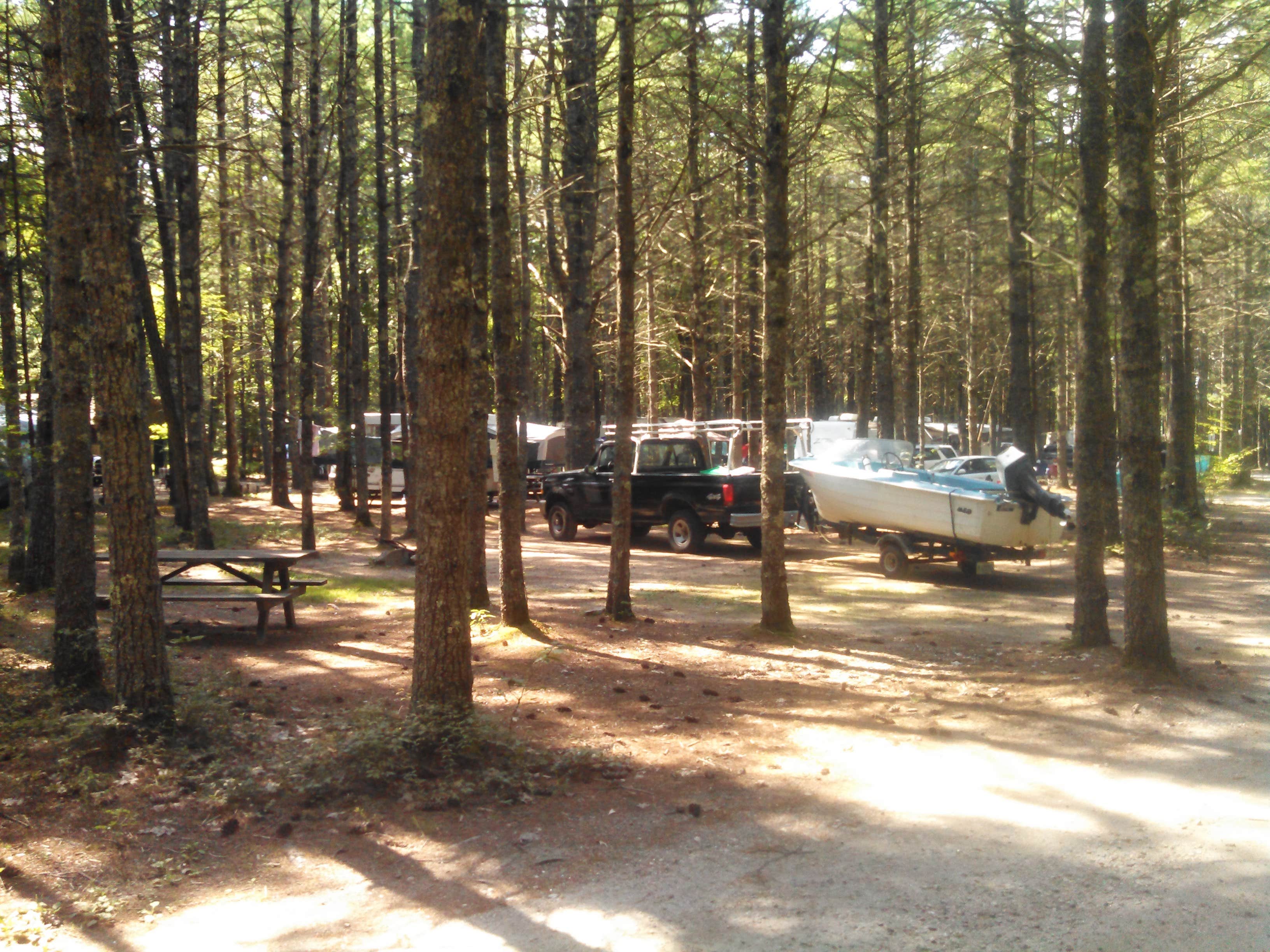 Camper-submitted photo at Sebago Lake State Park Campground near Jay, ME
