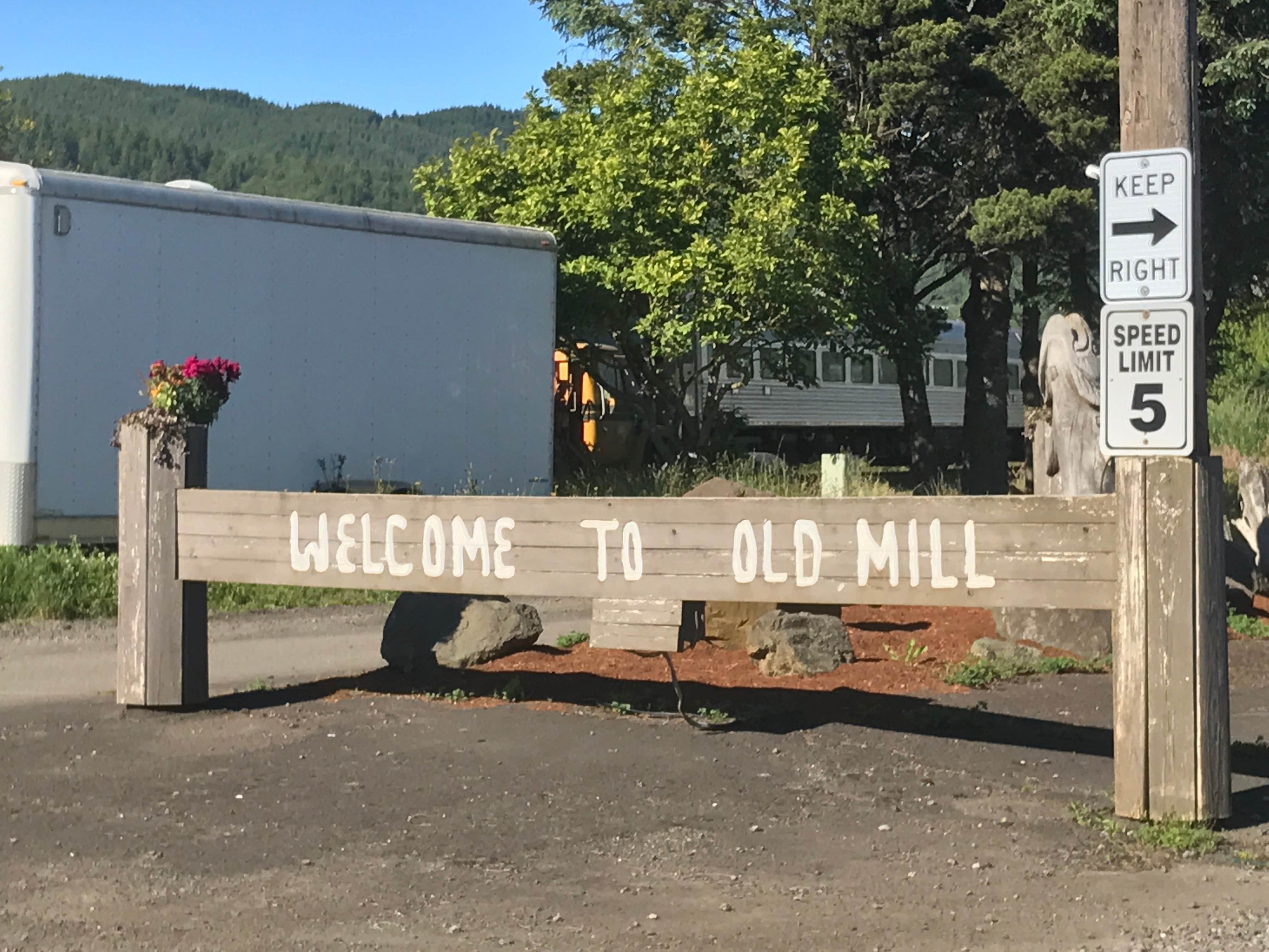 Camper-submitted photo at Old Mill RV Resort near Cannon Beach, OR