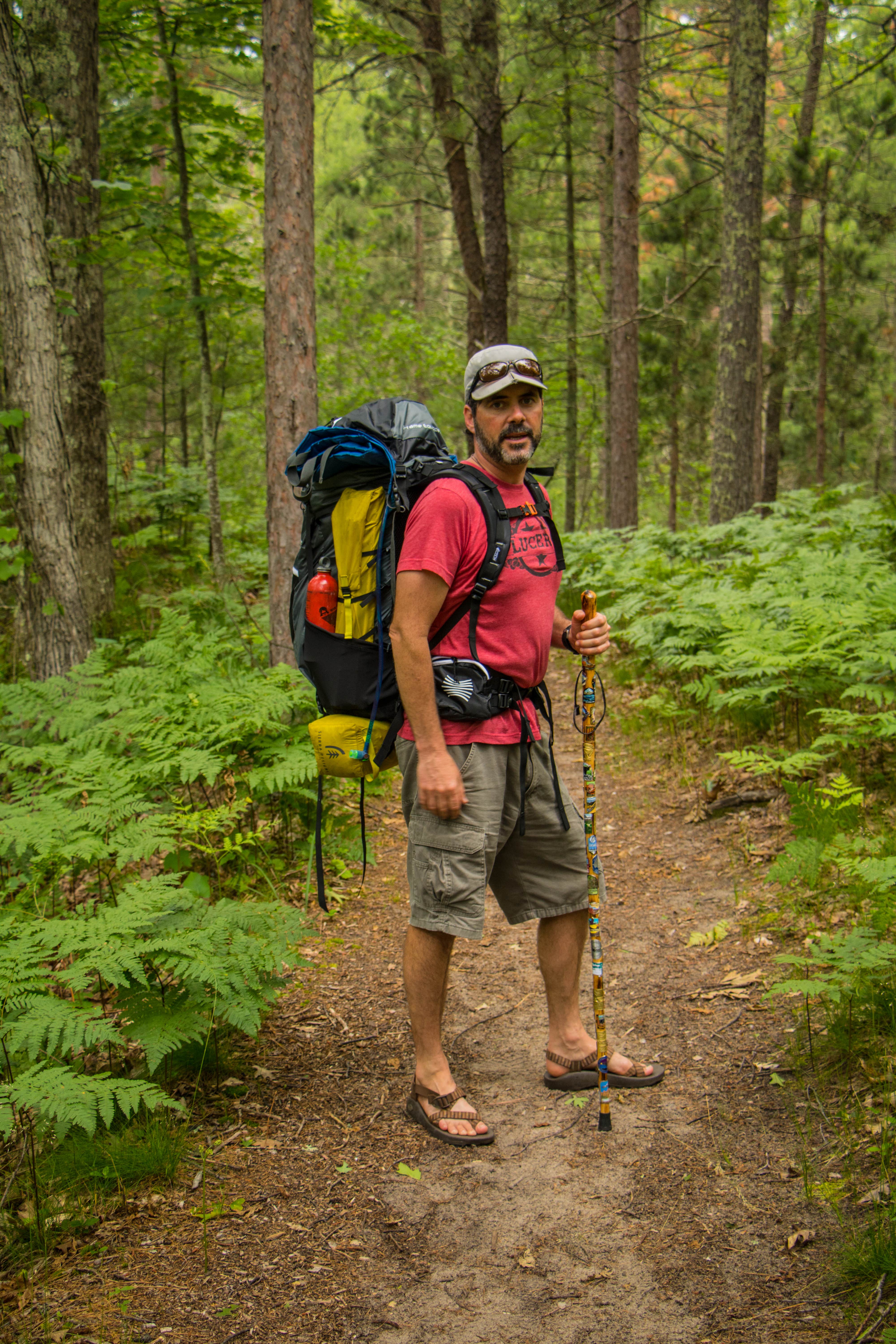 Camper-submitted photo at White Pine Backcountry Camp — Sleeping Bear Dunes National Lakeshore near Maple City, MI