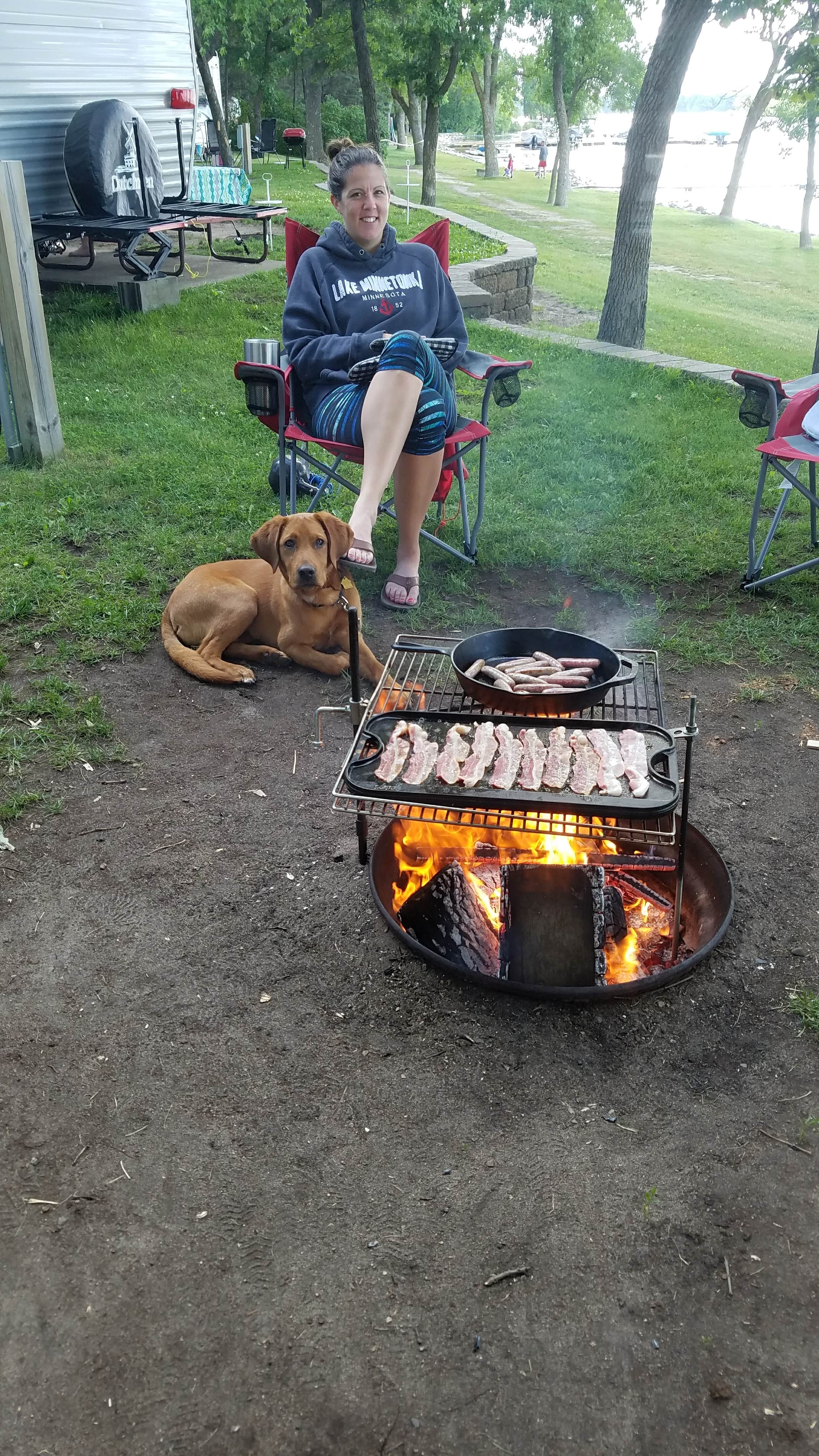 Camper-submitted photo at Crow Wing Lake Campground near Pequot Lakes, MN