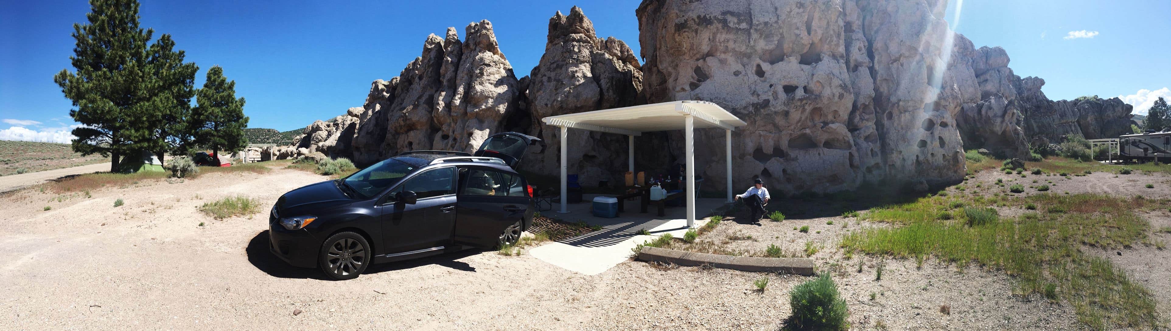 Camper submitted image from Honeycomb Rocks Campground - 2