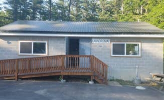 Christy C.'s photo of glamping accommodations at Hidden Valley RV and Golf Park near Milford, NH