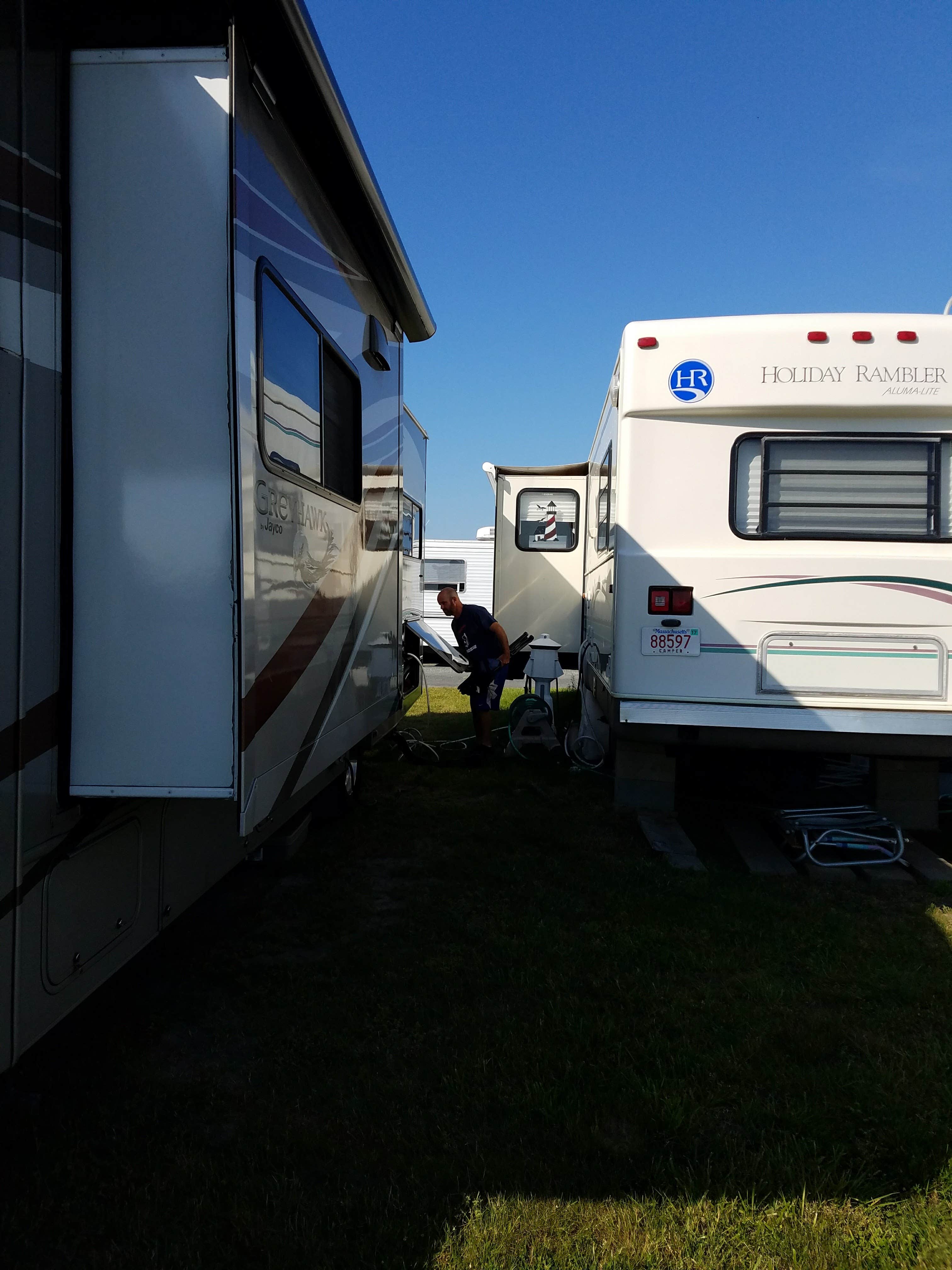 Camper-submitted photo at Second Beach Family Campground near Middletown, RI