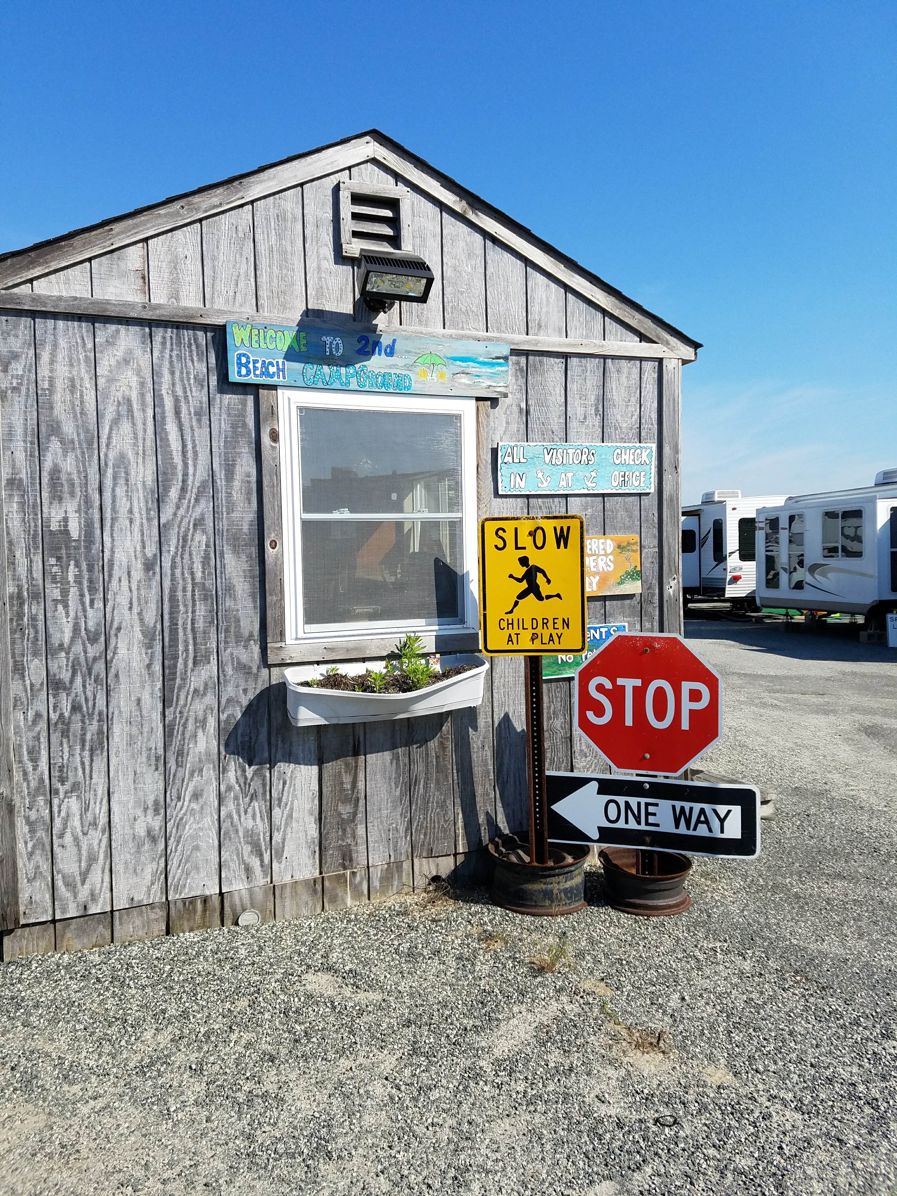 Camper-submitted photo at Second Beach Family Campground near Middletown, RI