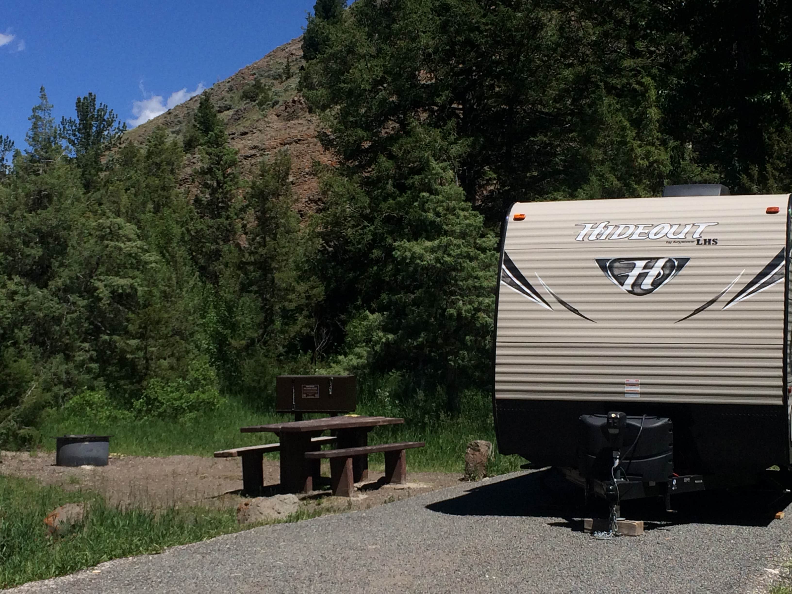 Camper-submitted photo at Elk Fork Campground near Wapiti, WY