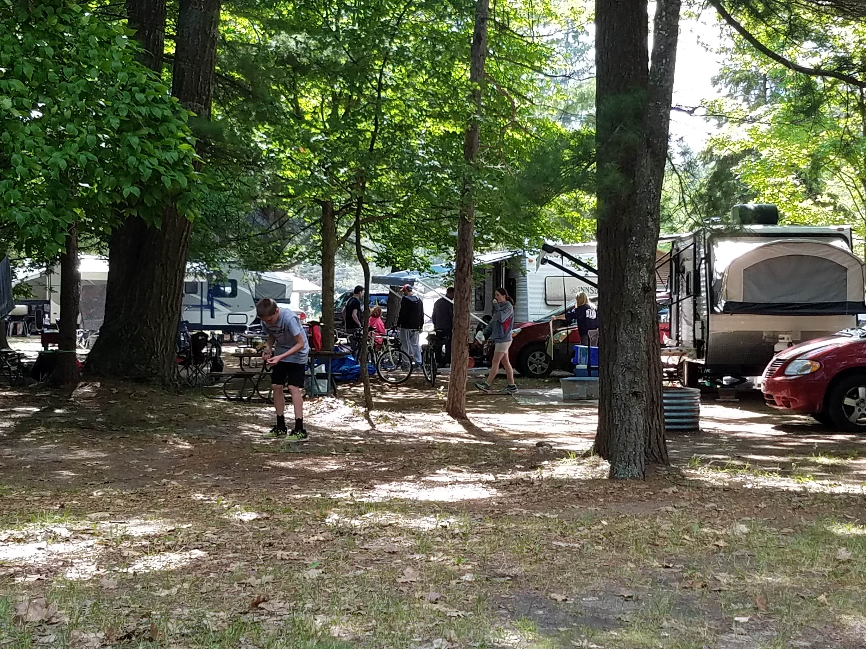 Nancy W.'s photo at Young State Park Campground near Boyne Falls, MI