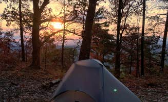 Asher K.'s photo of tent camping at Oak Mountain State Park Campground near Peterson, AL