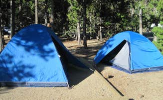 Kelly Z.'s photo of tent camping at Longs Peak Campground — Rocky Mountain National Park near Fort Collins, CO